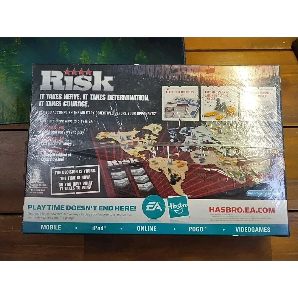 2008 Risk The Game Of Strategic Conquest Board Game
